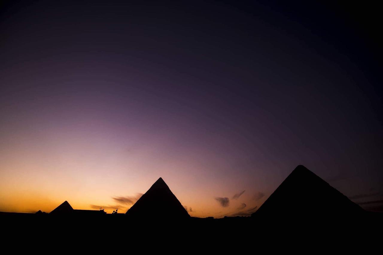 Cheops Pyramids Inn Kafret el-Gabal Exterior foto