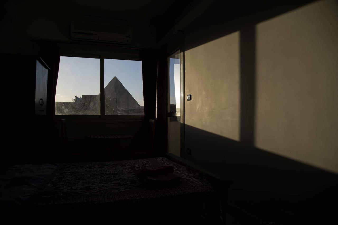 Cheops Pyramids Inn Kafret el-Gabal Exterior foto